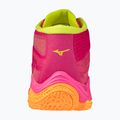 Volleyballschuhe Mizuno Wave Lightning Elite Mid pink tetra/fortune yellow/light 3