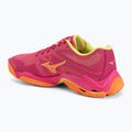 Volleyballschuhe Mizuno Wave Lightning Elite pink tetra/fortune yellow/ligh 3