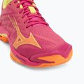Volleyballschuhe Mizuno Wave Lightning Elite pink tetra/fortune yellow/ligh 7