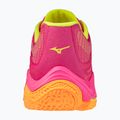 Volleyballschuhe Mizuno Wave Lightning Elite pink tetra/fortune yellow/ligh 3