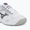 Volleyballschuhe Mizuno Cyclone Speed 5 white/black/fiery red 7
