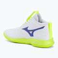 Volleyballschuhe Mizuno Wave Momentum Pro Mid white/lightning yellow/dazzling blue 3