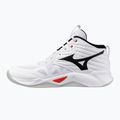 Volleyballschuhe Mizuno Wave Momentum Pro Mid white/black/fiery red 8