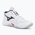 Volleyballschuhe Mizuno Wave Momentum Pro Mid white/black/fiery red