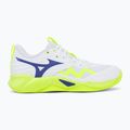 Volleyballschuhe Mizuno Wave Momentum Pro white/lightning yellow/dazzling blue 2