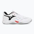 Volleyballschuhe Mizuno Wave Momentum Pro white/black/fiery red 2