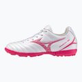 Kinder-Fußballschuhe Mizuno Monarcida Neo III Select Jr AS white/fuchsia purple