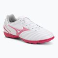 Kinder-Fußballschuhe Mizuno Monarcida Neo III Select Jr AS white/fuchsia purple