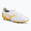 Fußballschuhe Mizuno Morelia Neo IV Pro FG white/mp gold/cool gray 3c