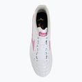 Fußballschuhe Mizuno Morelia Neo IV Pro AG white/fuchsia purple/fuchsia purple 5