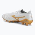 Fußballschuhe Mizuno Morelia Neo IV Beta Japan FG white/mp gold/cool gray 3c 3