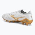 Fußballschuhe Mizuno Morelia Neo IV Beta Elite FG white/mp gold/cool gray 3c 3
