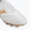 Fußballschuhe Mizuno Morelia Neo IV Beta Elite FG white/mp gold/cool gray 3c 7