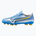 Kinder-Fußballschuhe Mizuno Alfa III Select Jr FG sky blue/white