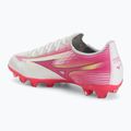 Kinder-Fußballschuhe Mizuno Alfa III Select Jr FG white/fuchsia purple 3