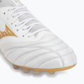 Fußballschuhe Mizuno Morelia Neo IV Beta Elite AG white/mp gold/cool gray 3c 7