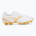Kinder-Fußballschuhe Mizuno Monarcida Neo III Select FG white/mp gold 2