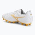 Kinder-Fußballschuhe Mizuno Monarcida Neo III Select FG white/mp gold 3