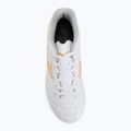 Kinder-Fußballschuhe Mizuno Monarcida Neo III Select FG white/mp gold 5