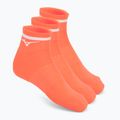 Socken Mizuno Training Mid With Line Lava Orange