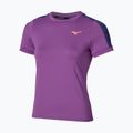 Damen-Tennisshirt Mizuno Tennis Short Sleeve Tee dahlia