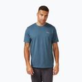 Wandershirt trekking Herren Rab Stance Mountain Peak blau QCB-66