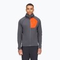 Herrenpullover Rab Superflux Hoody graphene/firecracker