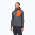 Herrenpullover Rab Superflux Hoody graphene/firecracker 2
