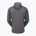 Herrenpullover Rab Superflux Hoody graphene/firecracker 10