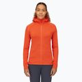 Damen Hoodie Pullover Rab Nexus Hoody red grapefruit