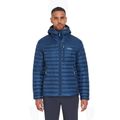 Herren-Daunenjacke Rab Microlight Alpine tempest blue 2