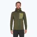 Herrenpullover Rab Superflux Hoody army QFG-13