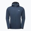 Winddichte Herrenjacke Rab Xenair Alpine Flex tempest blue