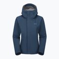 Damen Regenjacke Rab Downpour tempest blau
