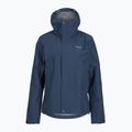 Damen Regenjacke Rab Downpour tempest blau