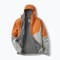 Herren-Regenjacke Rab Downpour Trail Light dark melba/light zinc 3