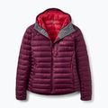 Damen-Daunenjacke Rab Microlight Alpine Hoody mulberry