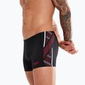 Speedo Tech Panel Aquashort Herren Schwimmunterhose schwarz und rot 8-00303514539 7