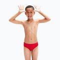 Speedo Logo Slip Kinder Badehose rot 8-00314914374 4