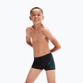 Speedo Hyper Boom Logo Placement Aquashort Kinder Badehose schwarz 8-00315415190 5