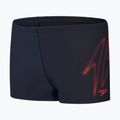 Speedo Hyper Boom Logo Placement Aquashort Kinder Badehose navy blau 8-00315415190 4
