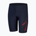Speedo Hyper Boom Logo Platzierung Kinder schwimmen Jammer navy blau 8-00315515183 4