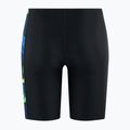 Jammershorts Kinder Speedo Allover Panel Jammer black / blue flame / bright yellow / green 2