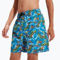 Bedruckte 15"-Wassershorts für Kinder Bolt/hellgelb/salso/grüne Schwimmshorts 5