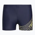 Speedo Medley Logo Aquashort Kinder Badehose navy blau 8-1241006864