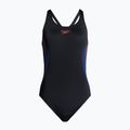 Speedo Placement Muscleback einteiliger Badeanzug schwarz 8-00305814836