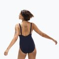 Speedo Damen-Badeanzug AmberGlow Shaping lila und marineblau 8-00306215153 5