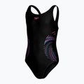 Speedo Plastisol Placement Muscleback Kinder-Badeanzug einteilig schwarz 8-0832414379 3