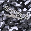 Speedo Damen-Badeanzug Allover Digital Recordbreaker schwarz/usa charcoal/shark grey/white 3