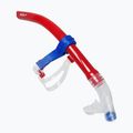 Speedo Centre gefüttert rot/blauen Rahmen vorne schwimmen Schnorchel 2